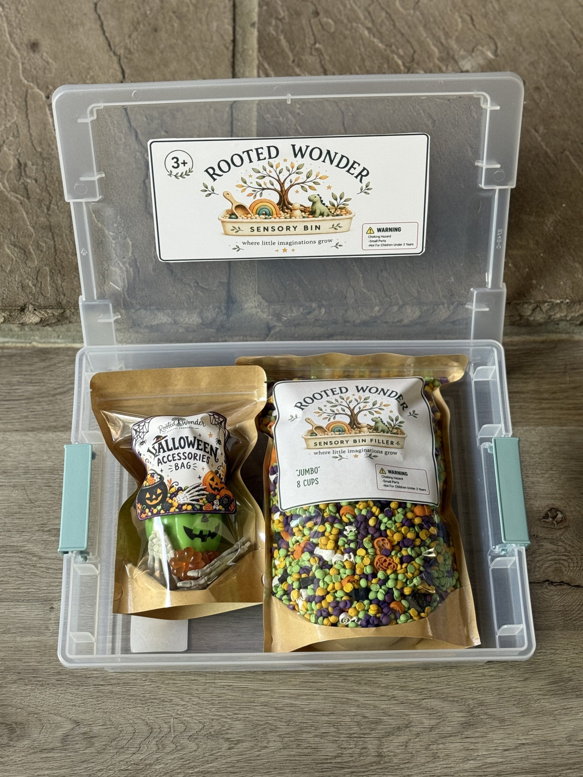 Spooky Halloween Sensory Bin