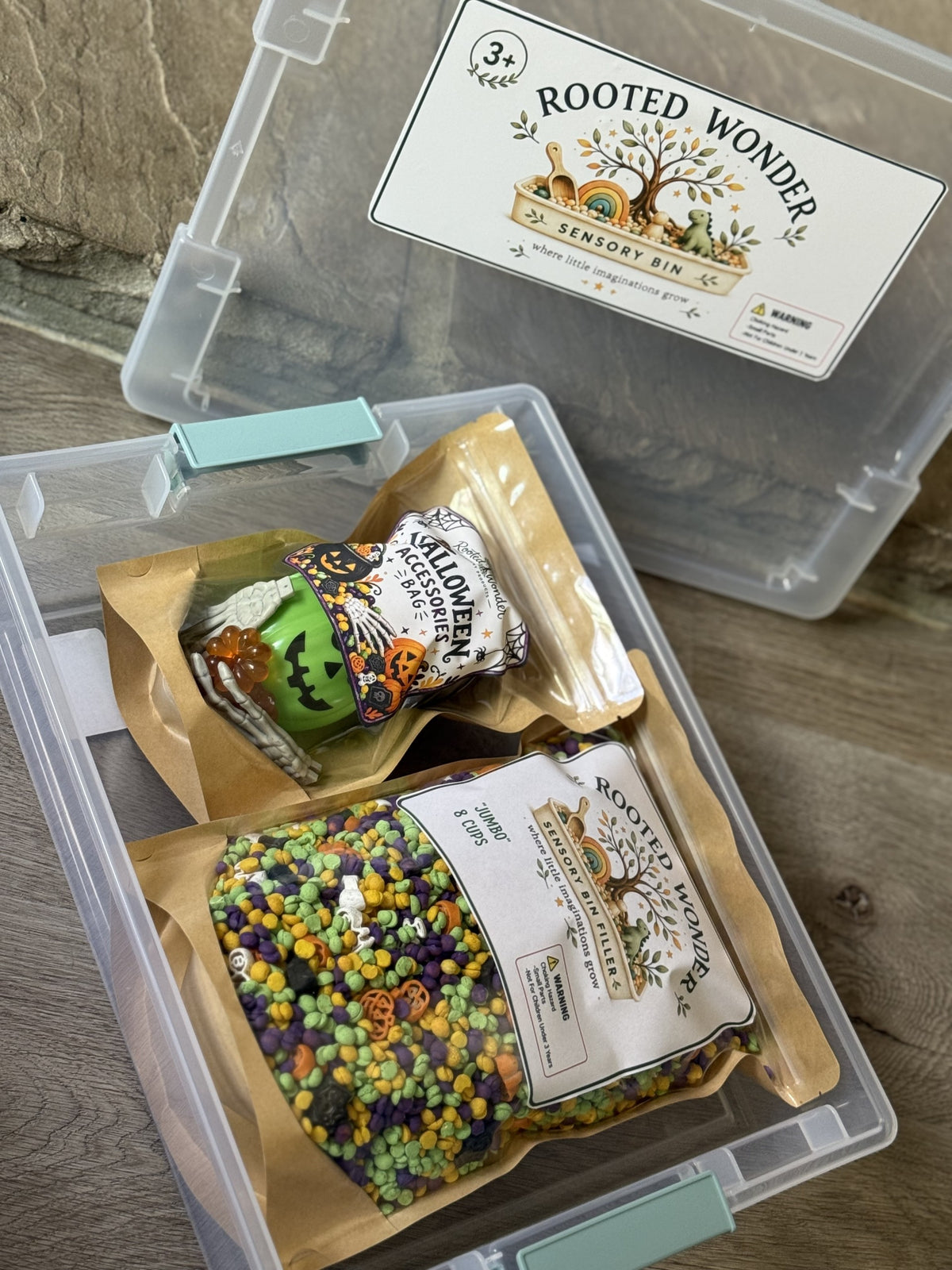 Spooky Halloween Sensory Bin