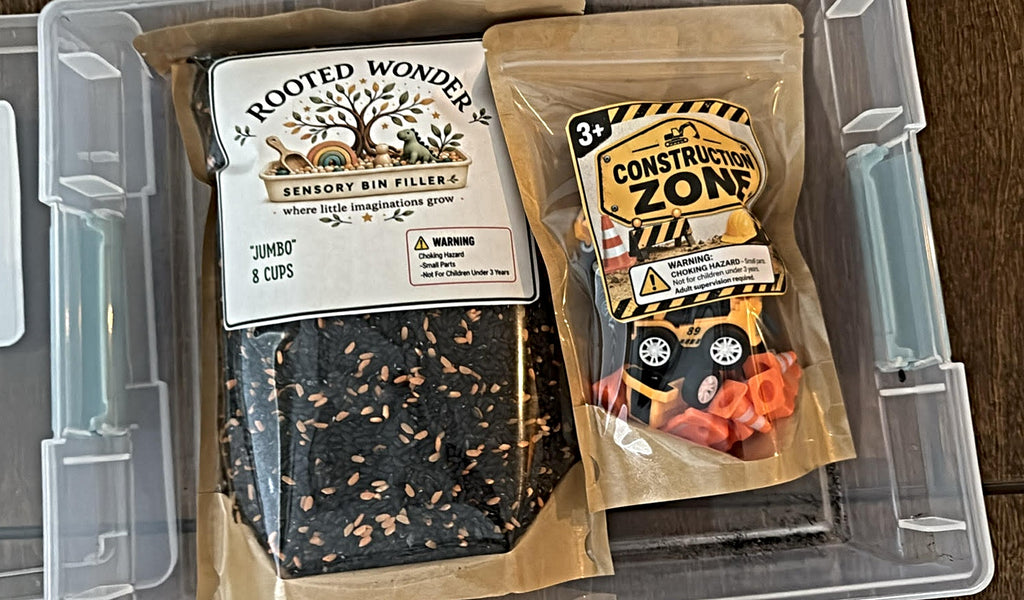 Construction Zone - Sensory Bin