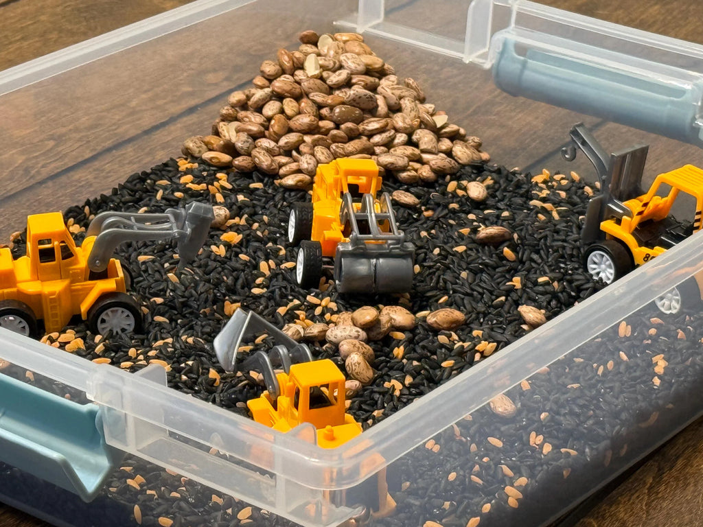 Construction Zone - Sensory Bin